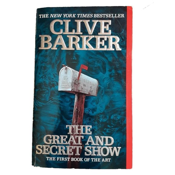 The Great And Secret Show By Clive Barker Vintage 1990 Paperback Book - Picture 1 of 15